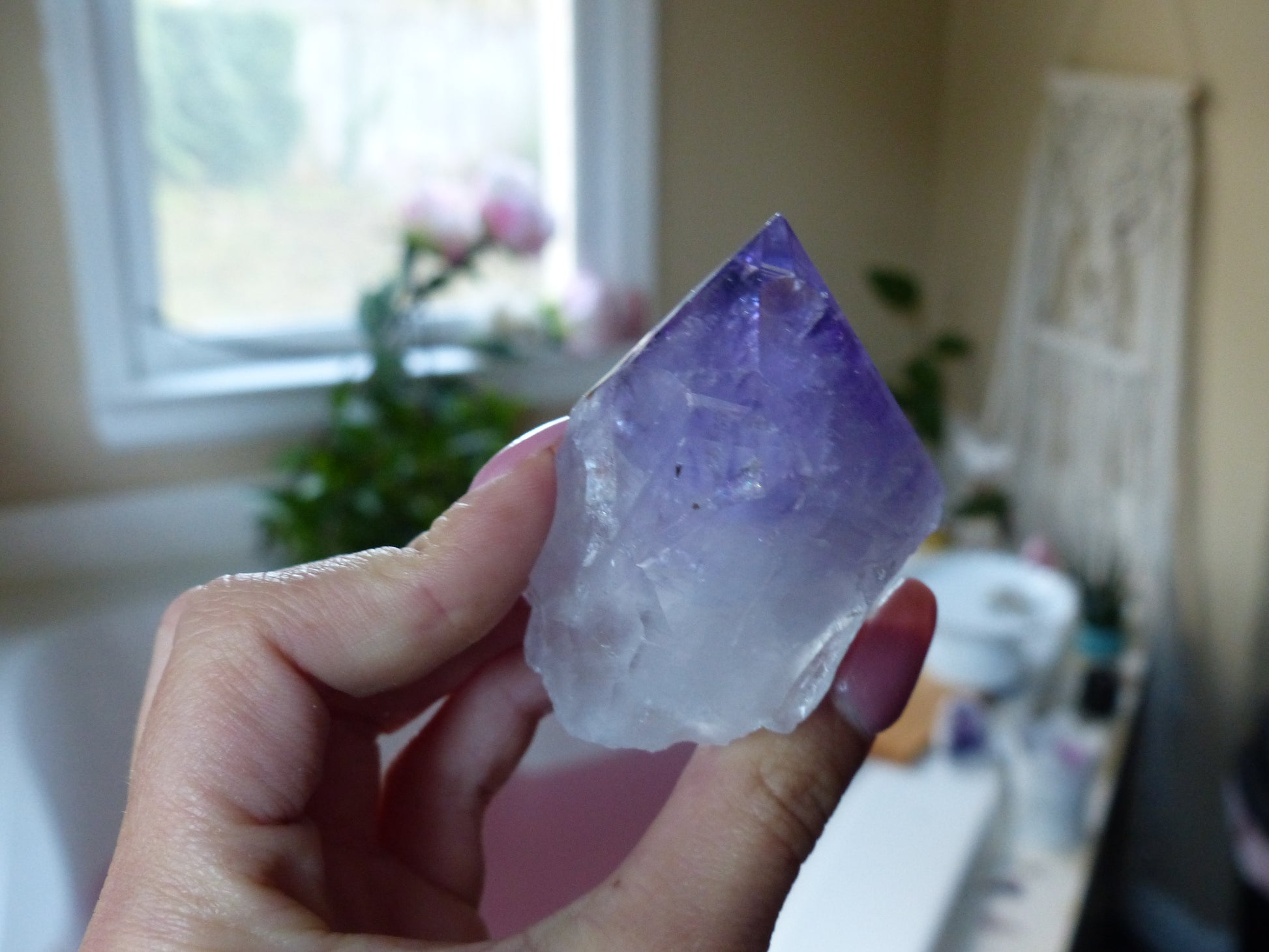 Amethyst Point with Cut Base (#2) - Simply Affinity