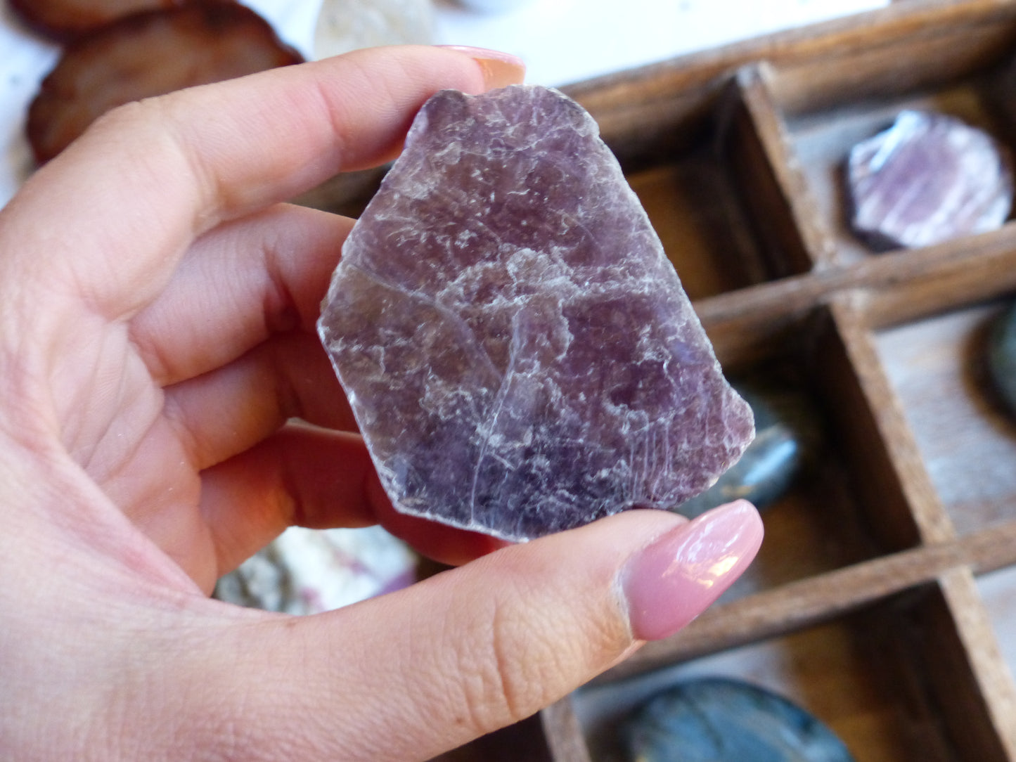 Lepidolite Slab (#3PL)