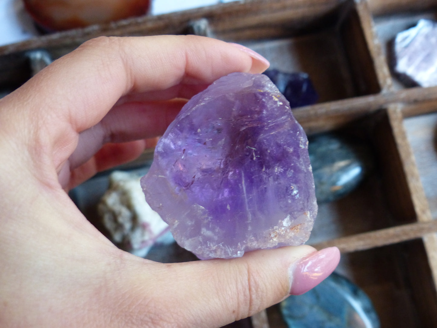 Amethyst Point, Polished Point with Rough Base (#3) - Simply Affinity