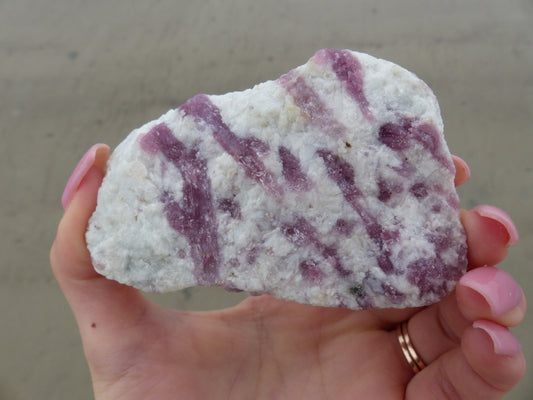 Pink Tourmaline in Quartz (#9)