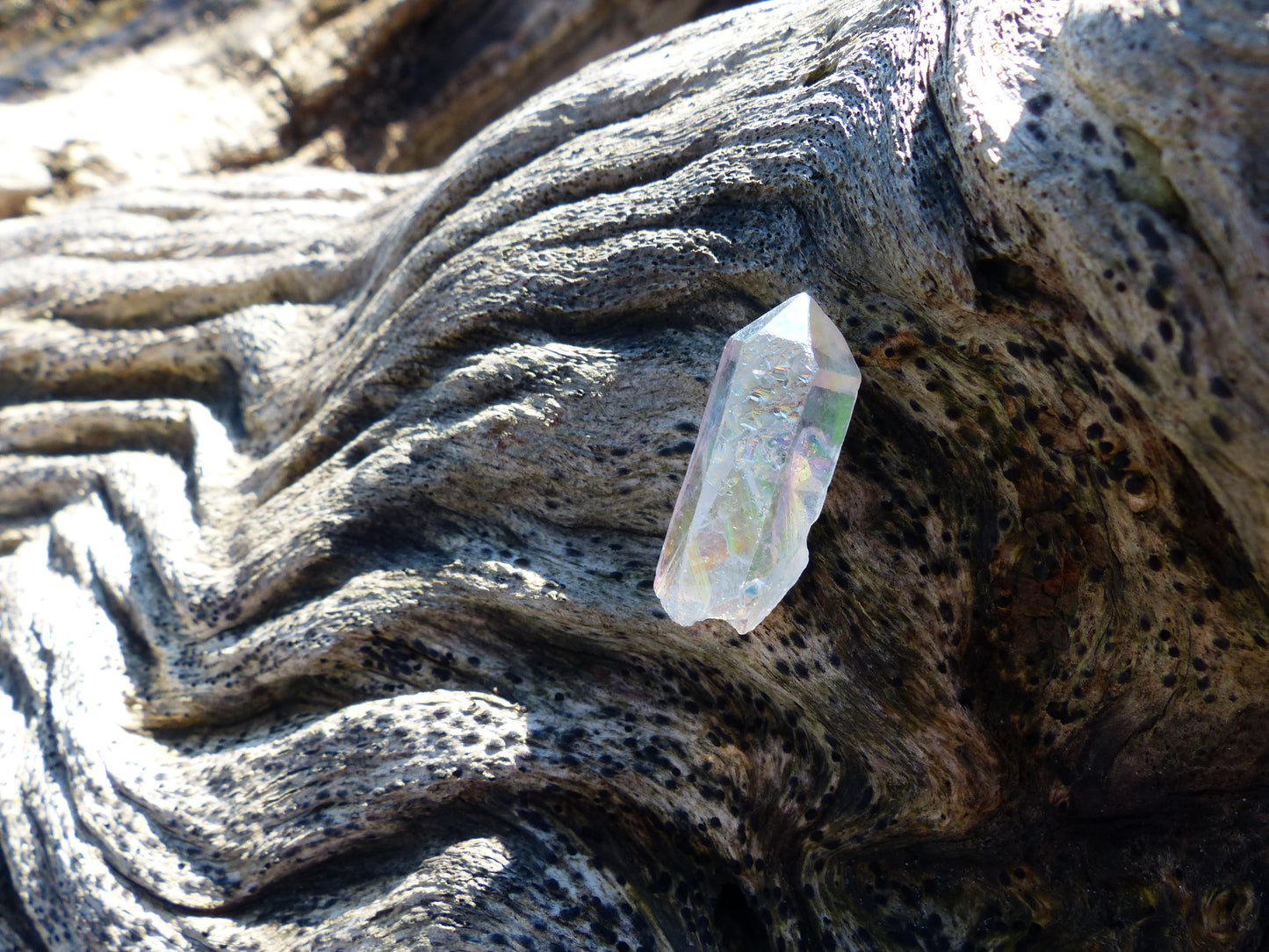 Opal Aura Quartz Point, Angel Aura Quartz Point (#9)