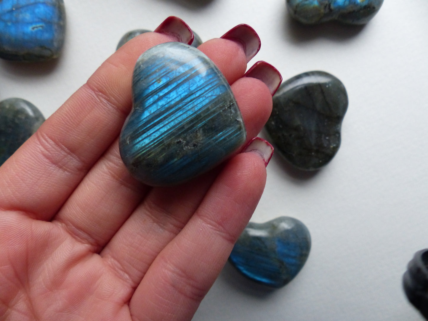 Labradorite Heart (#4)