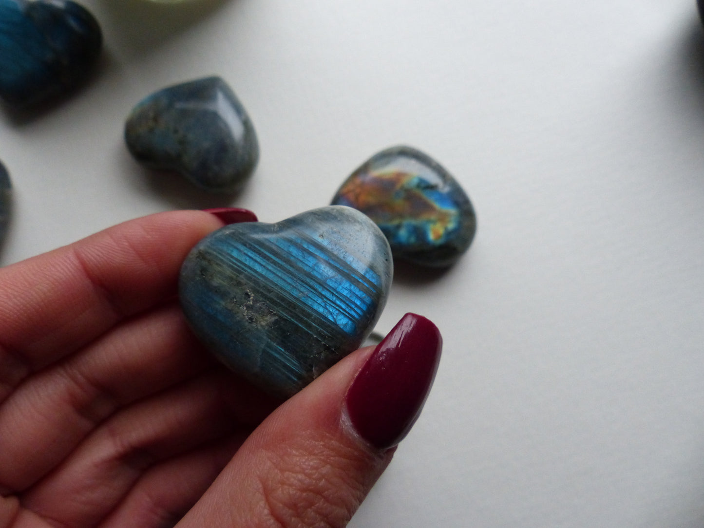 Labradorite Heart (#4)