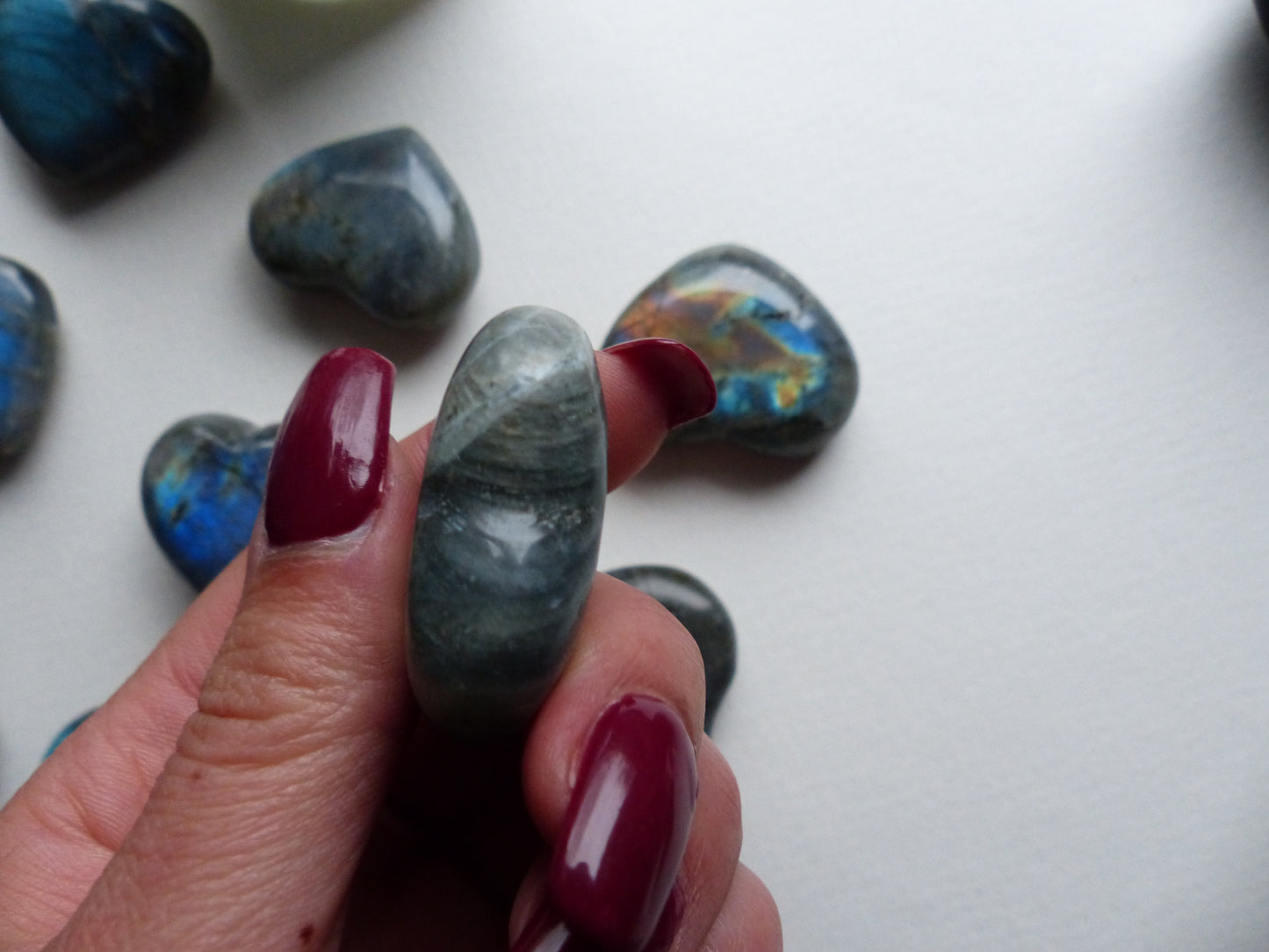 Labradorite Heart (#4)