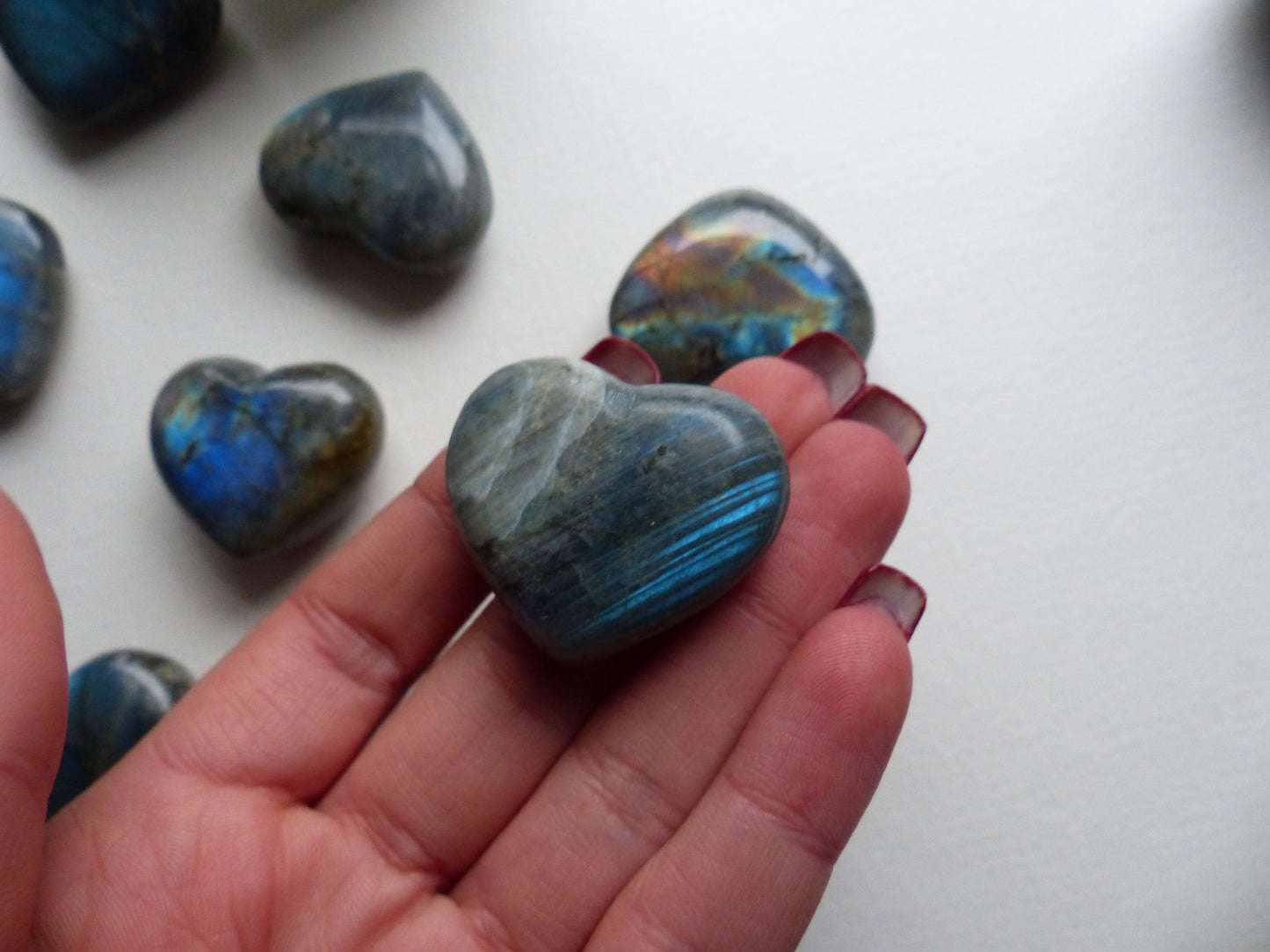 Labradorite Heart (#4)