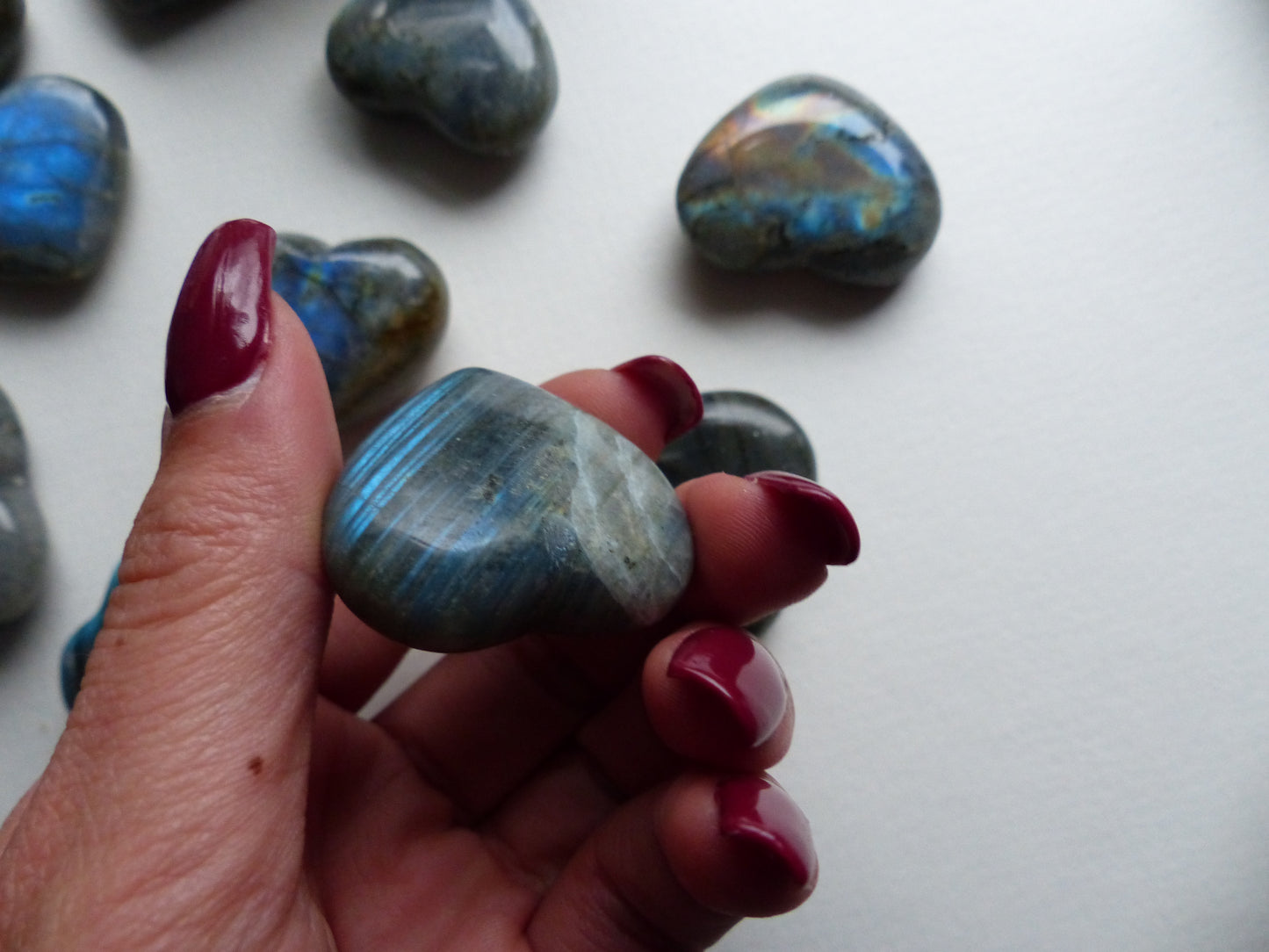Labradorite Heart (#4)