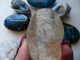 Quartz Point - Collectors Piece with Carved Dolphins - Simply Affinity