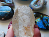 Quartz Point - Collectors Piece with Carved Dolphins - Simply Affinity