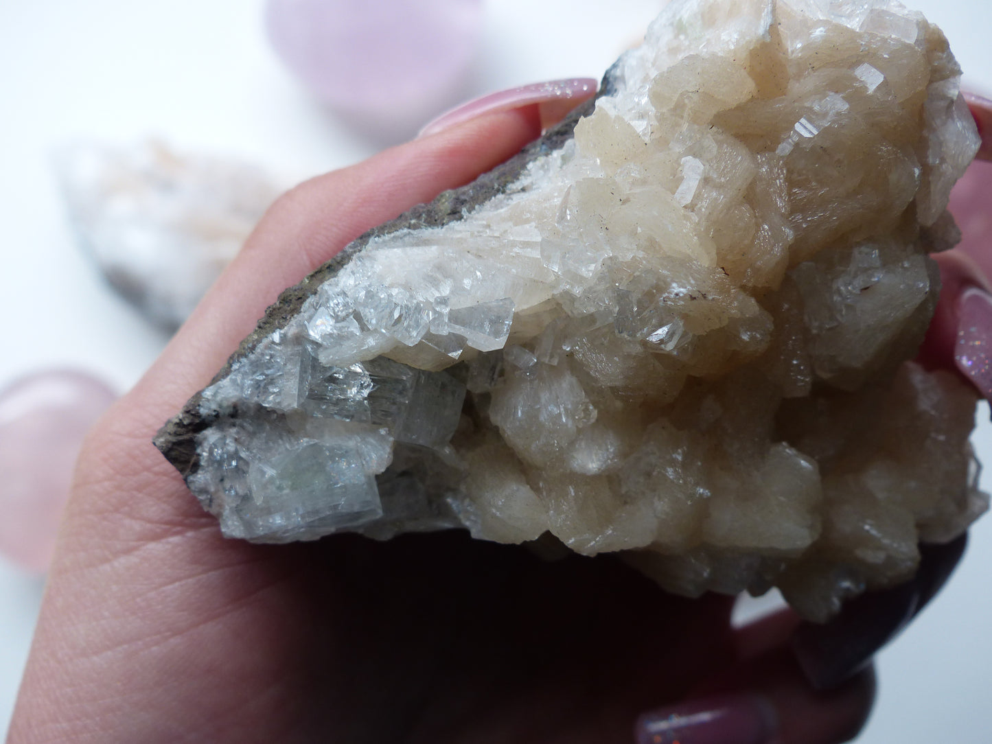 Stillbite & Apophyllite Cluster (#1)