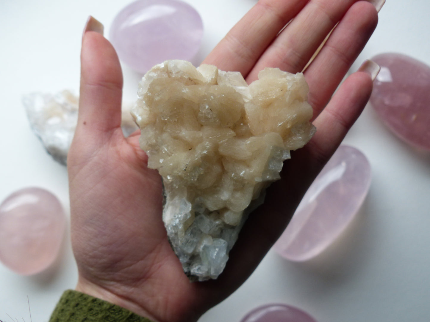 Stillbite & Apophyllite Cluster (#1)