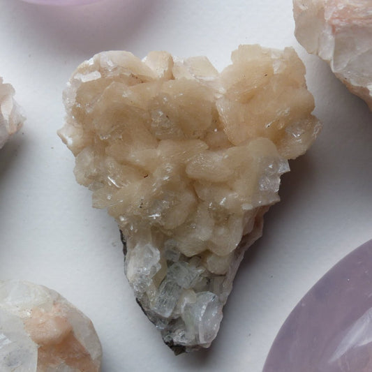 Stillbite & Apophyllite Cluster (#1)