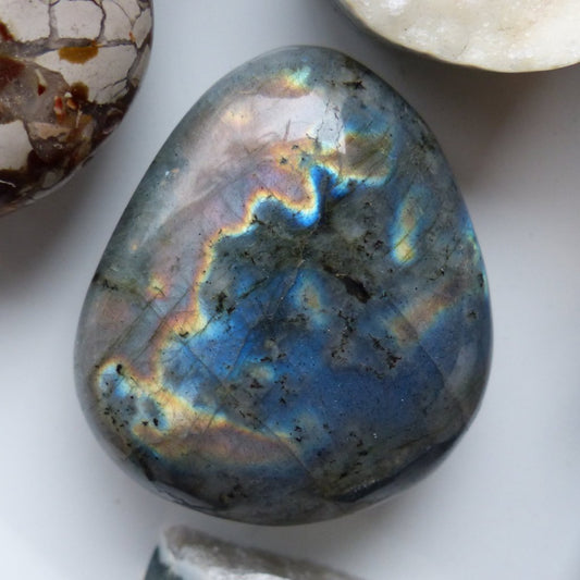 Labradorite Palm Stone (#39)