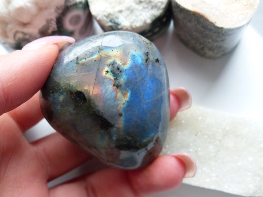 Labradorite Palm Stone (#39)