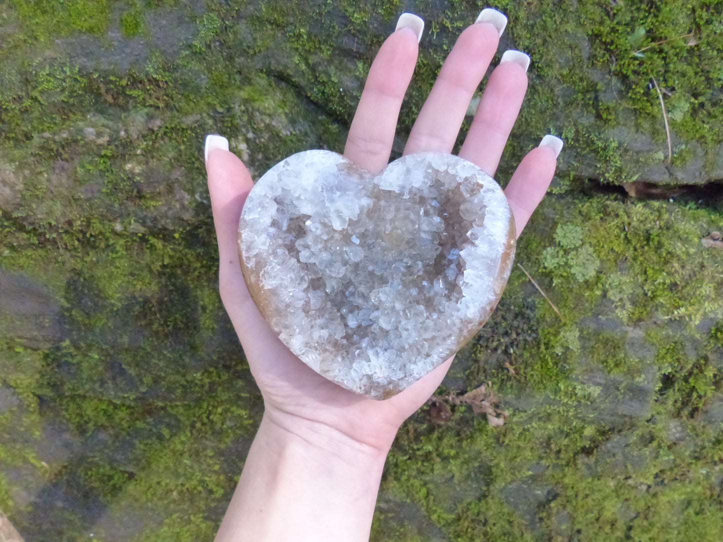 Quartz Geode & Agate Heart (#6) - Simply Affinity