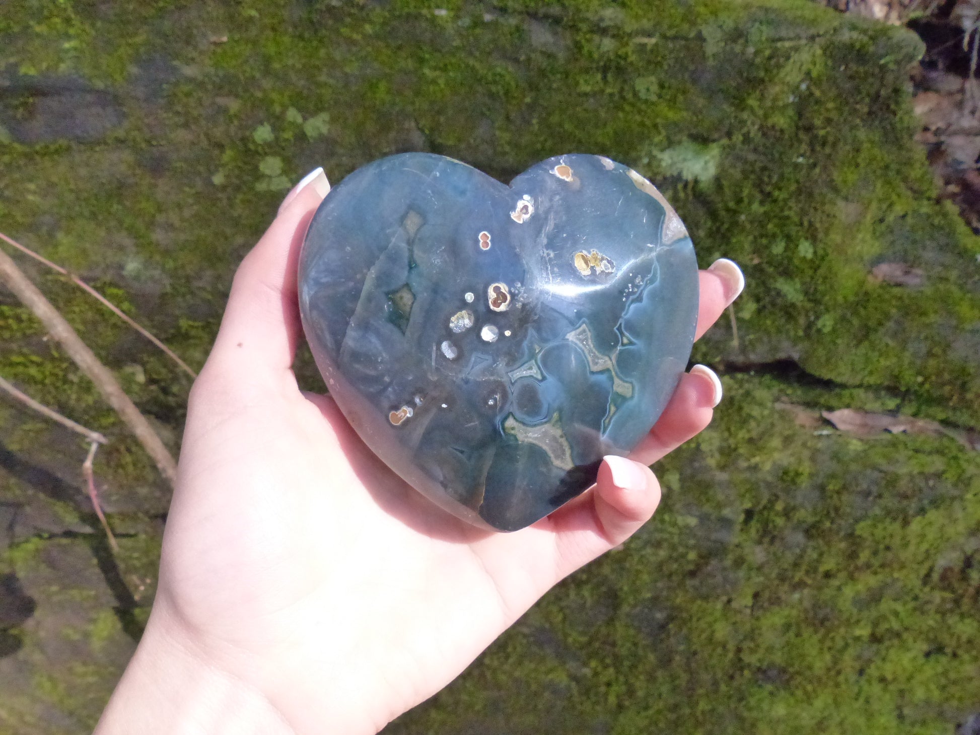 Quartz Geode & Agate Heart (#6) - Simply Affinity