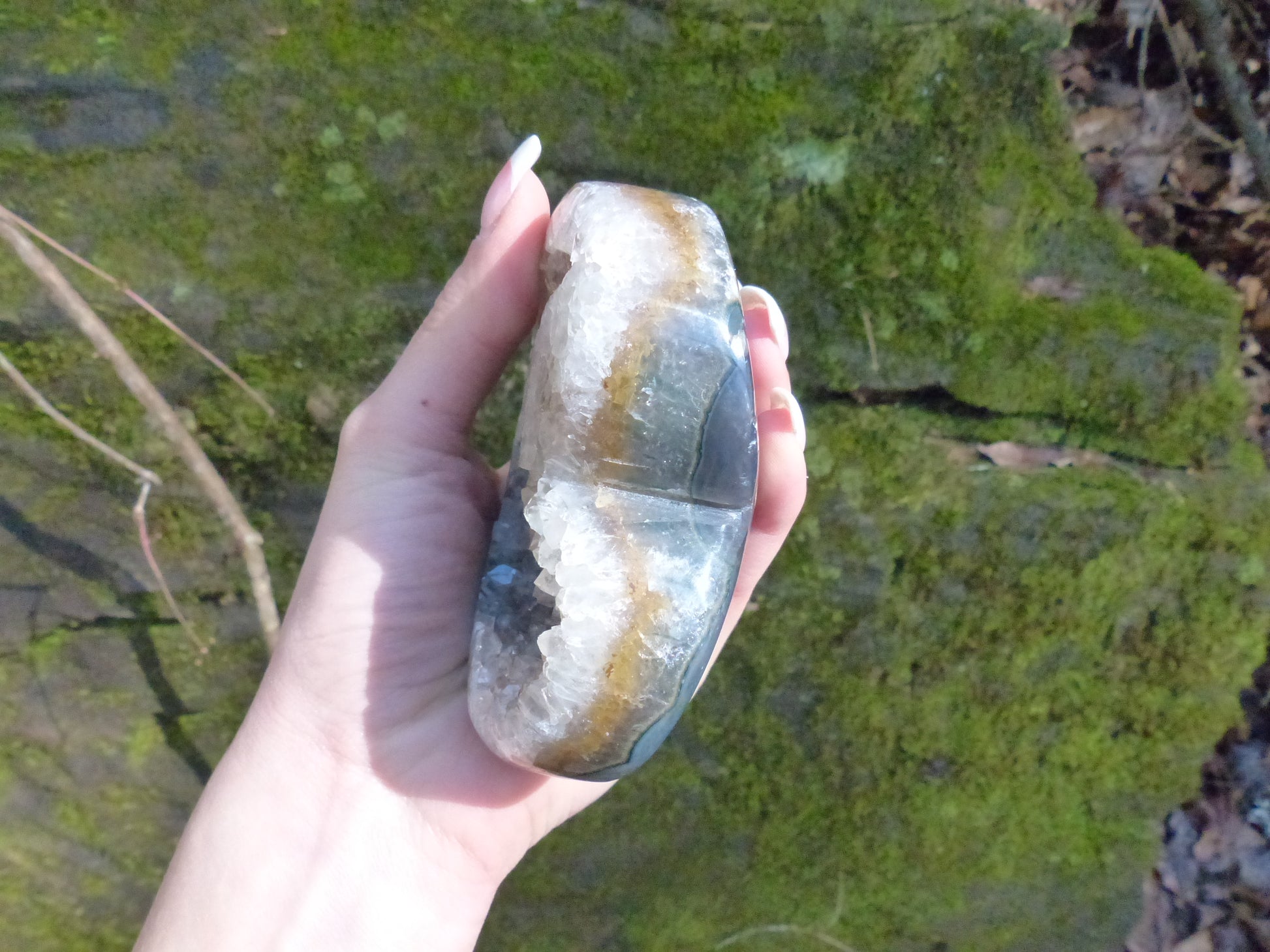 Quartz Geode & Agate Heart (#6) - Simply Affinity