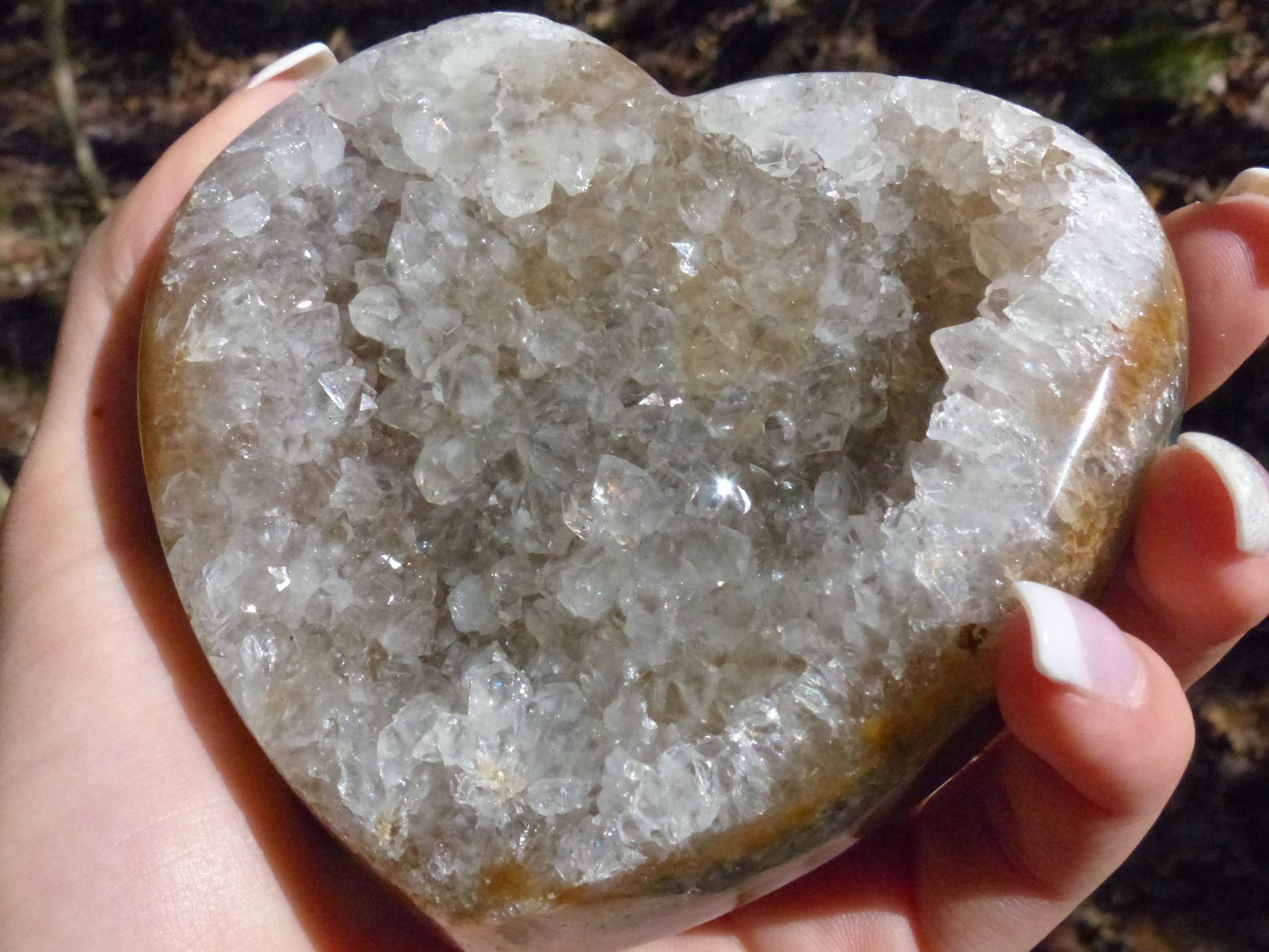 Quartz Geode & Agate Heart (#6) - Simply Affinity