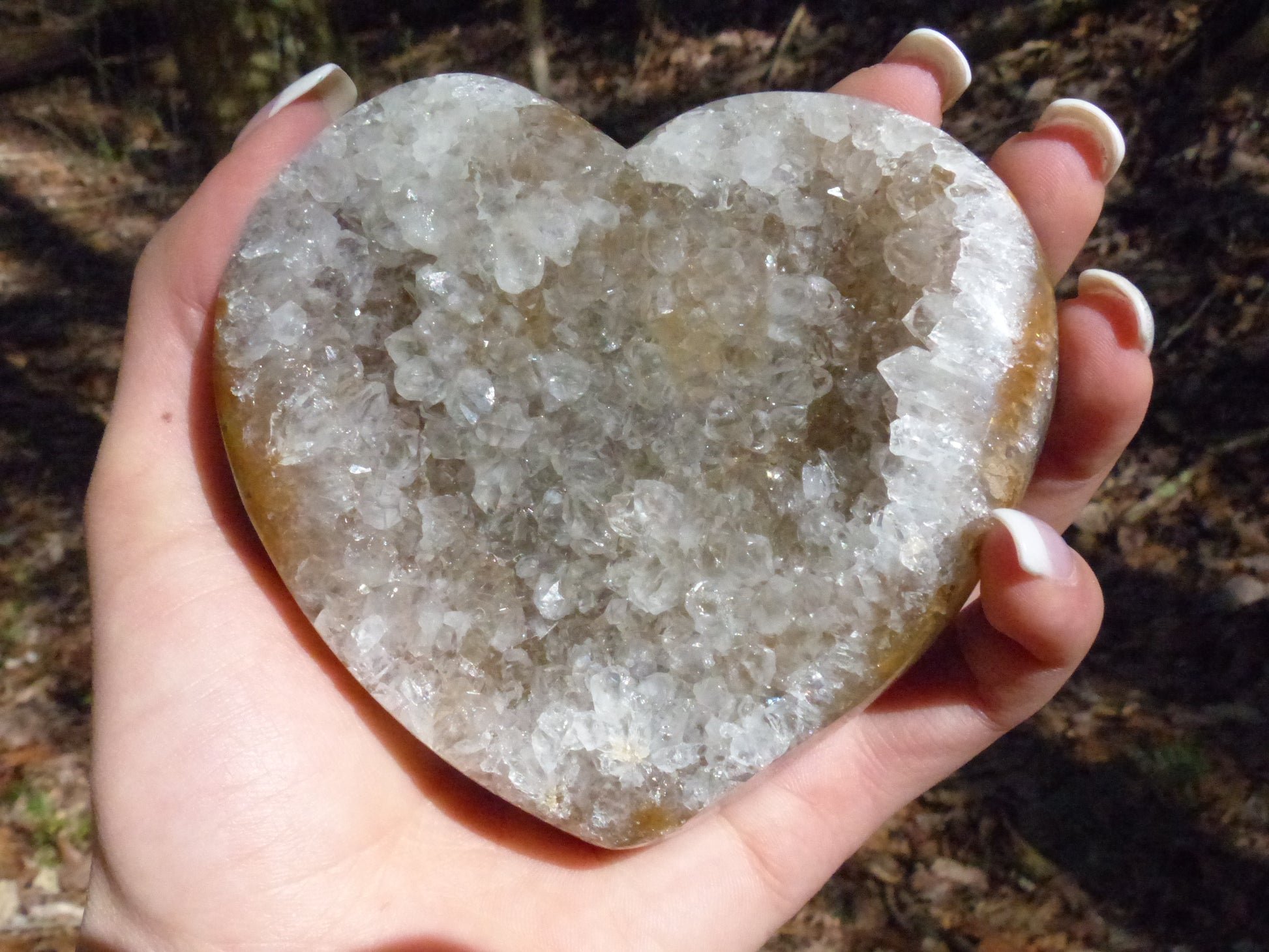 Quartz Geode & Agate Heart (#6) - Simply Affinity