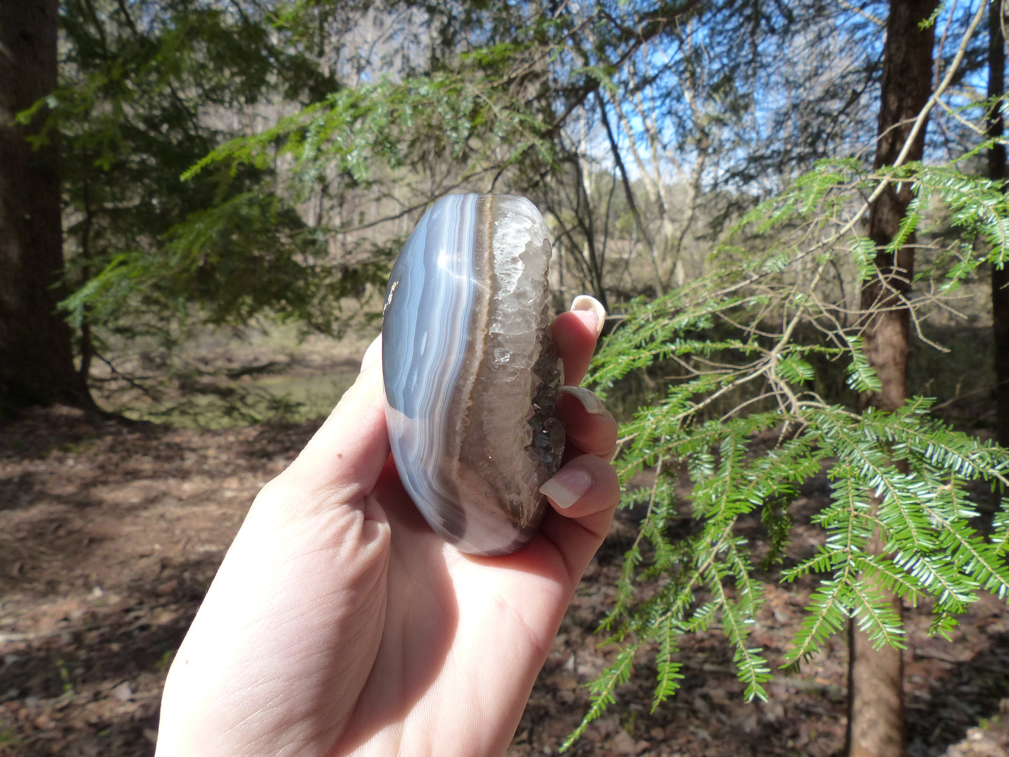 Quartz Geode & Agate Heart (#3) - Simply Affinity