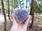 Amethyst Geode & Agate Heart (#2) - Simply Affinity