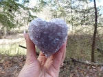 Amethyst Geode & Agate Heart (#2) - Simply Affinity