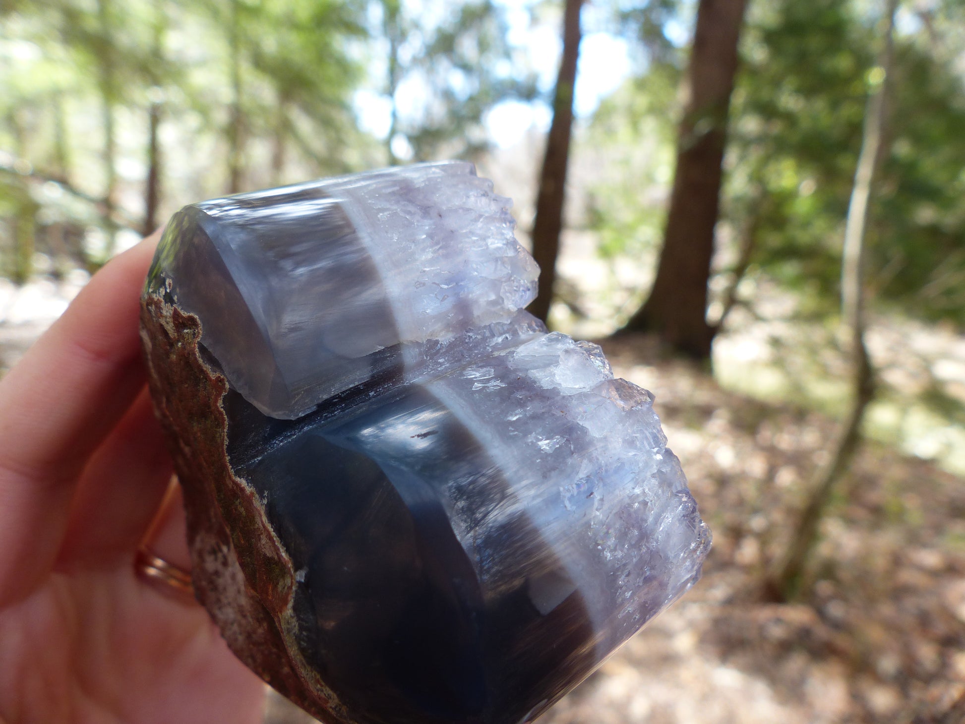 Amethyst Geode & Agate Heart (#2) - Simply Affinity