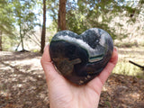 Quartz Geode & Blue Agate Heart (#5) - Simply Affinity