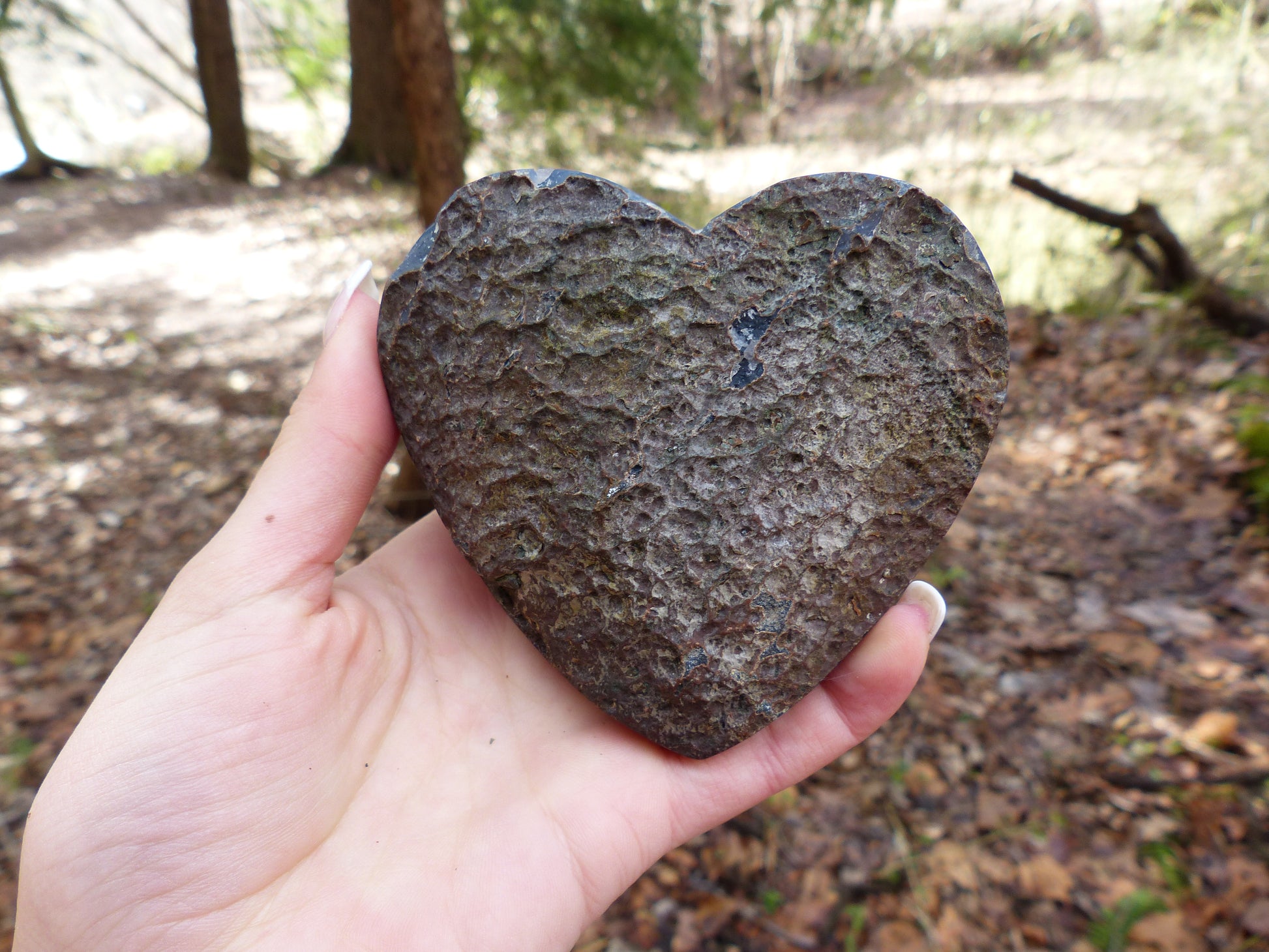 Quartz Geode & Blue Agate Heart (#5) - Simply Affinity
