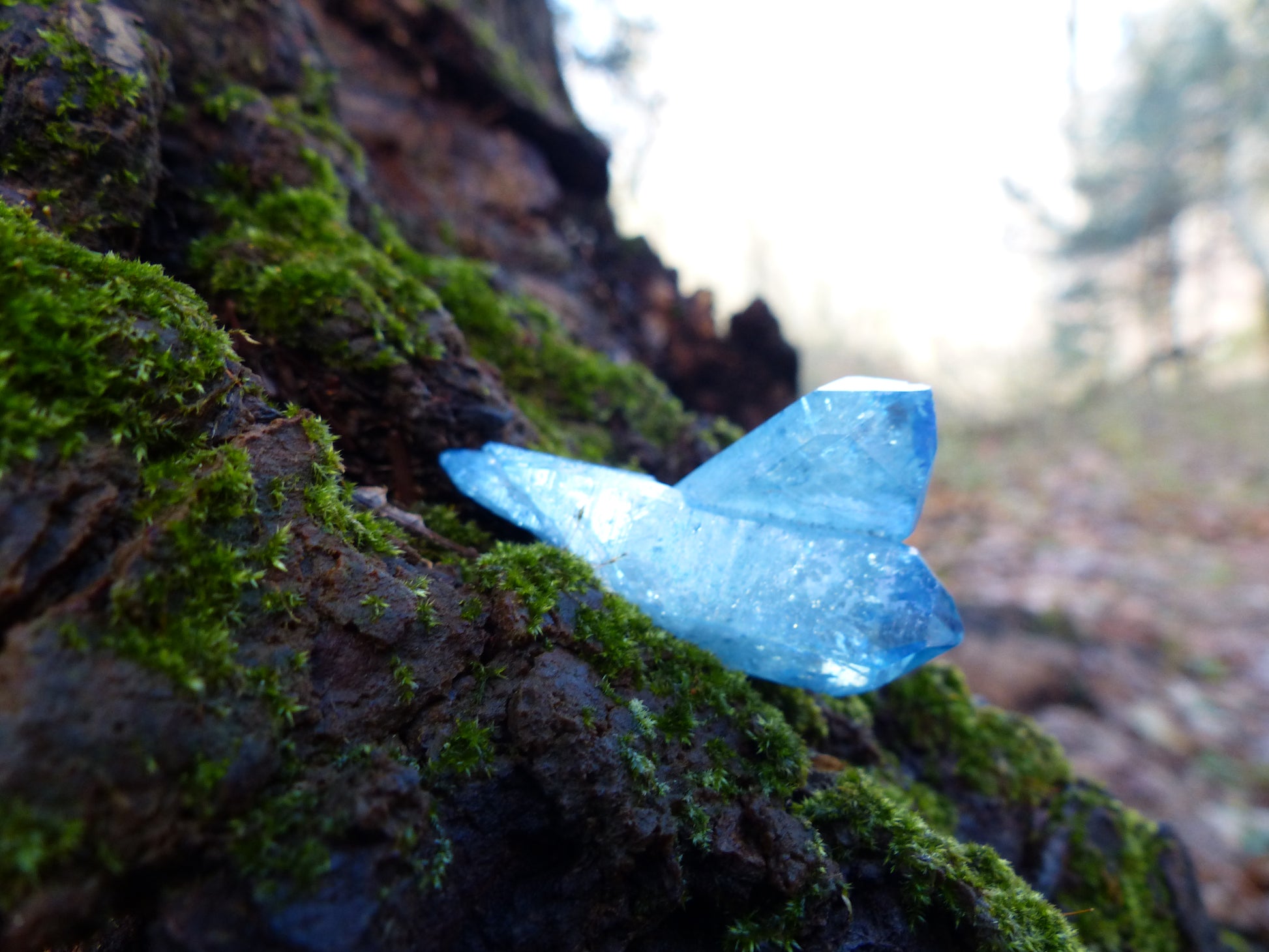 Arkansas Aqua Aura Quartz Point (#3) - Simply Affinity