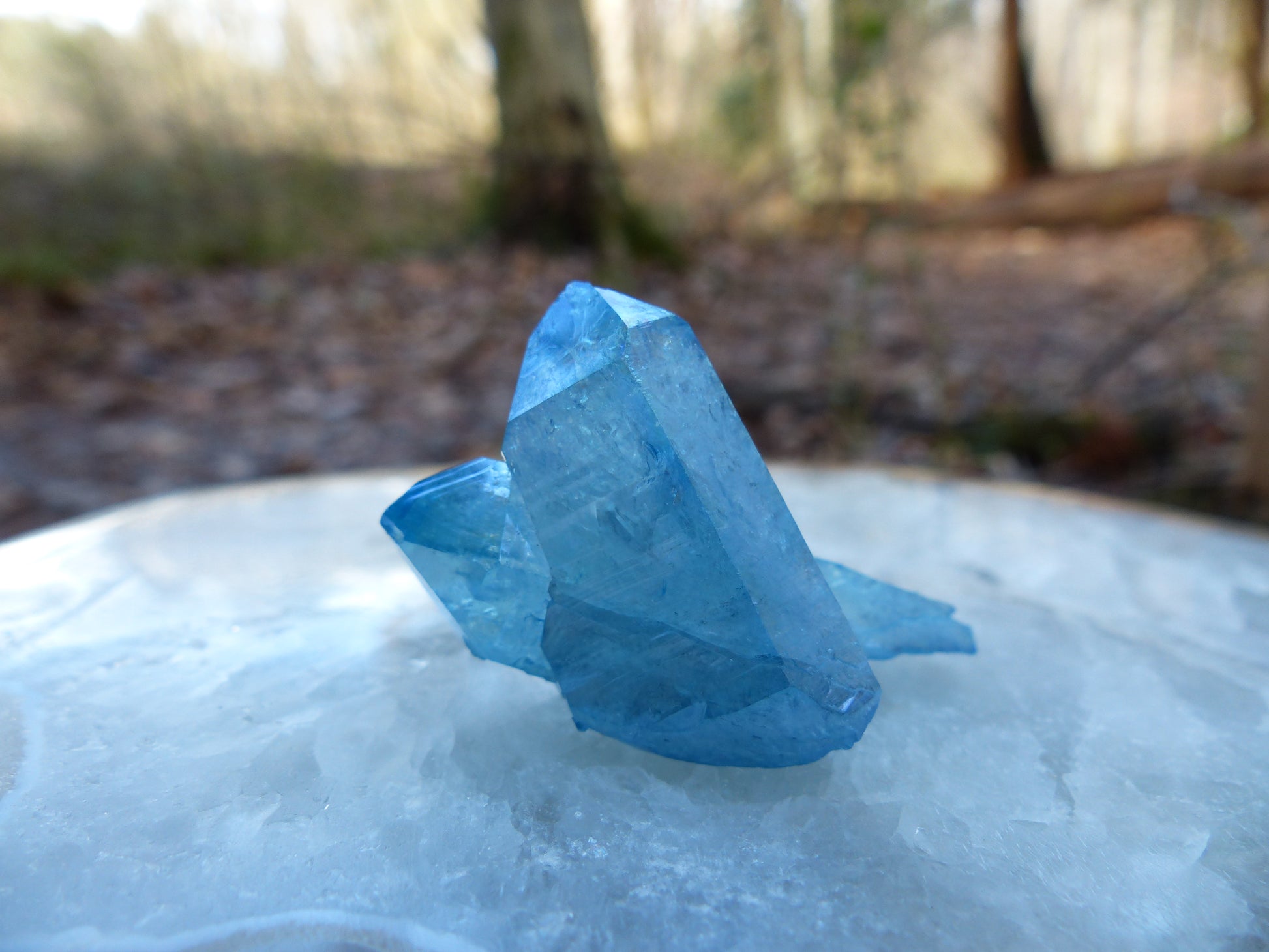 Arkansas Aqua Aura Quartz Point (#3) - Simply Affinity