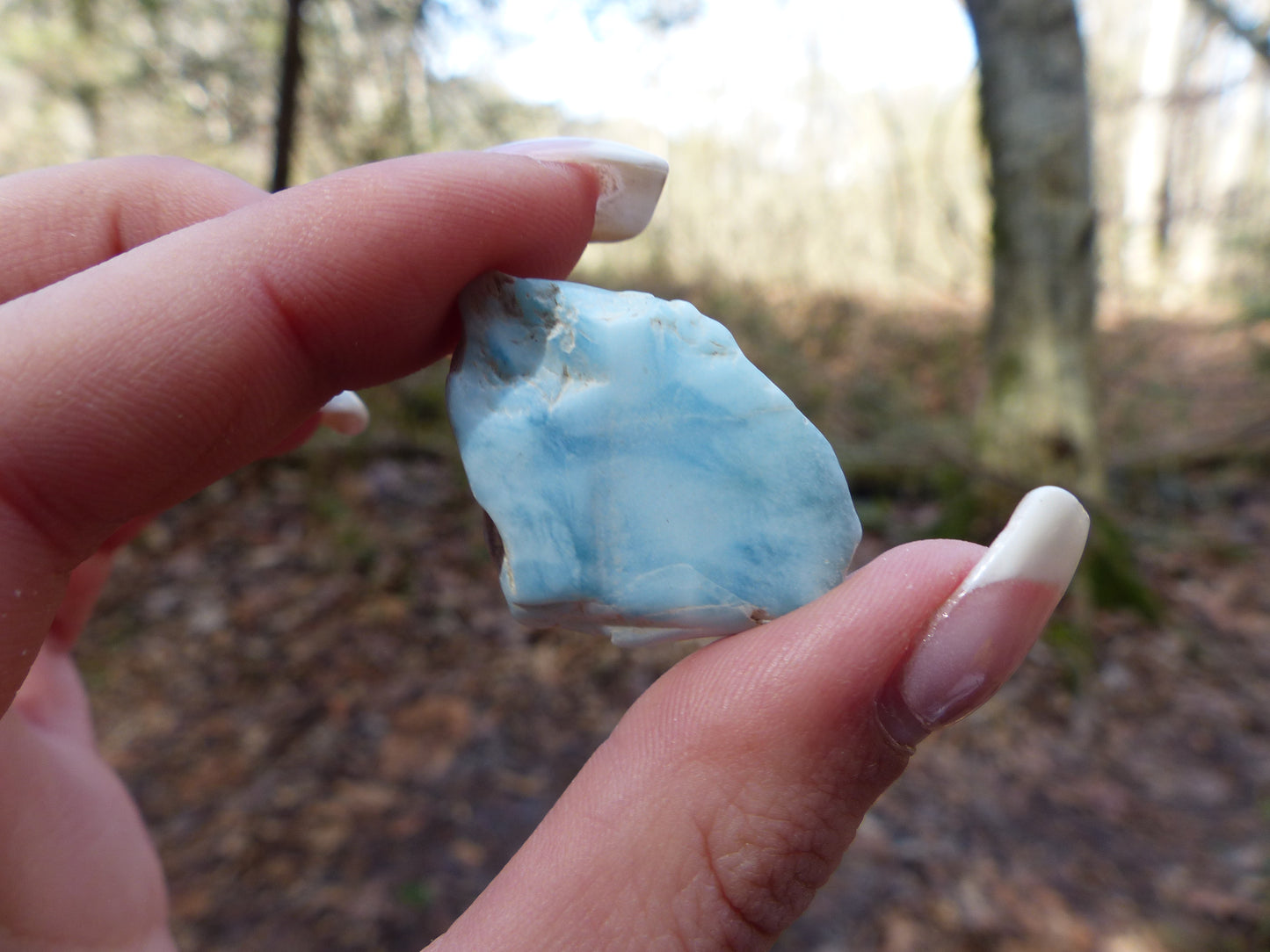 Tumbled Larimar Specimen #2