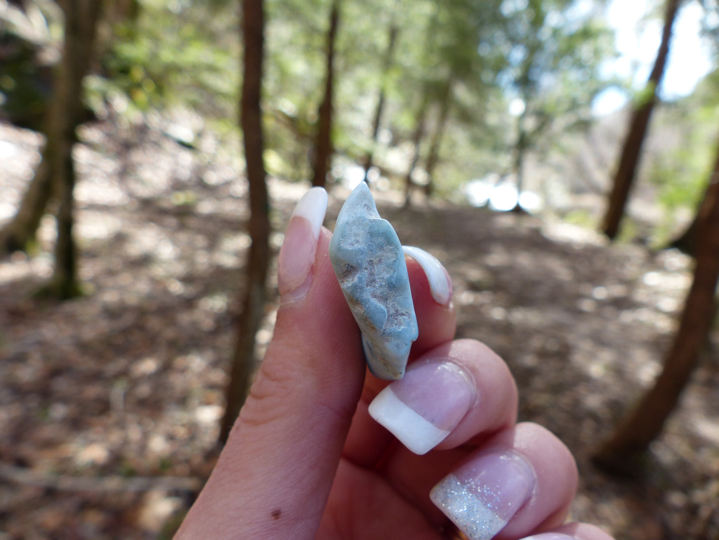 Tumbled Larimar Specimen #2
