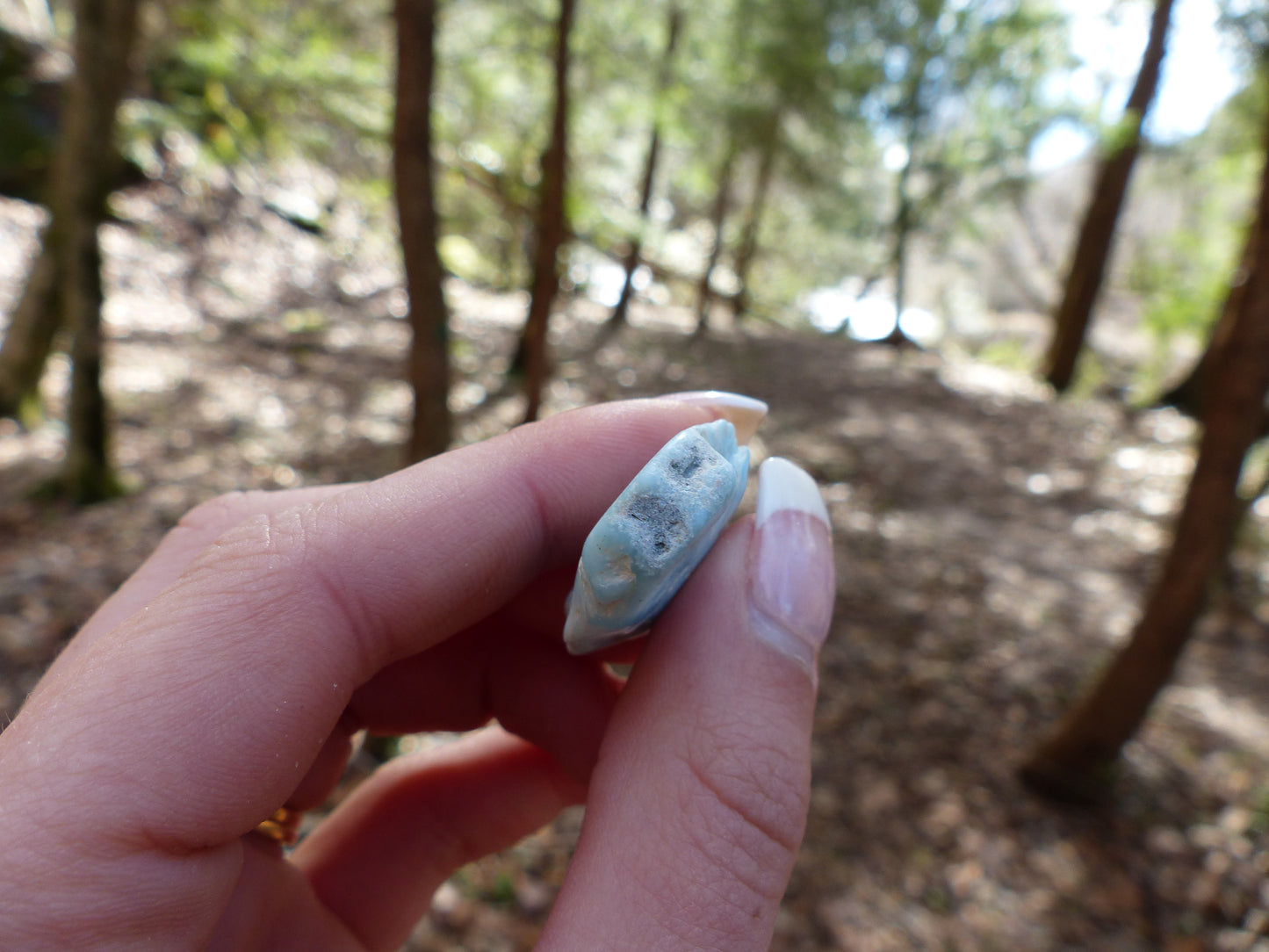 Tumbled Larimar Specimen #2