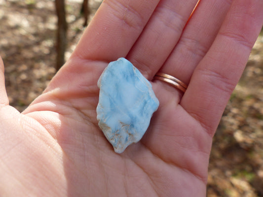 Tumbled Larimar Specimen #2