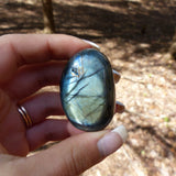 Labradorite Palm Stone (#77)