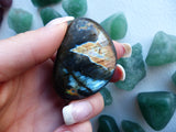 Labradorite Palm Stone (#90)