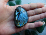 Labradorite Palm Stone (#90)