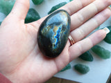 Labradorite Palm Stone (#88)