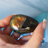 Labradorite Palm Stone (#86)