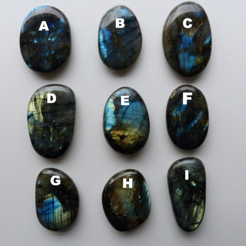 Choose your Labradorite Palm Stone - Simply Affinity