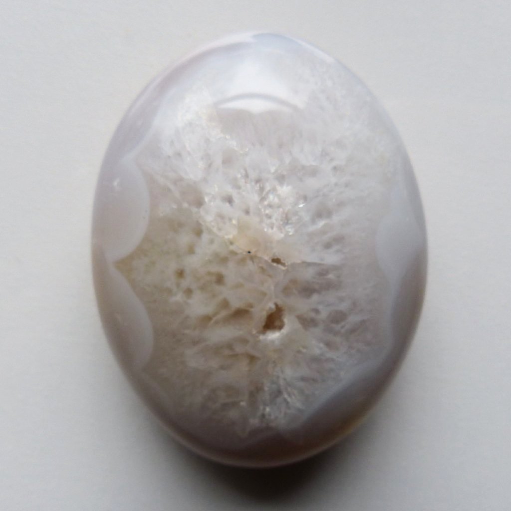 Flower Agate Palm Stone (#27)