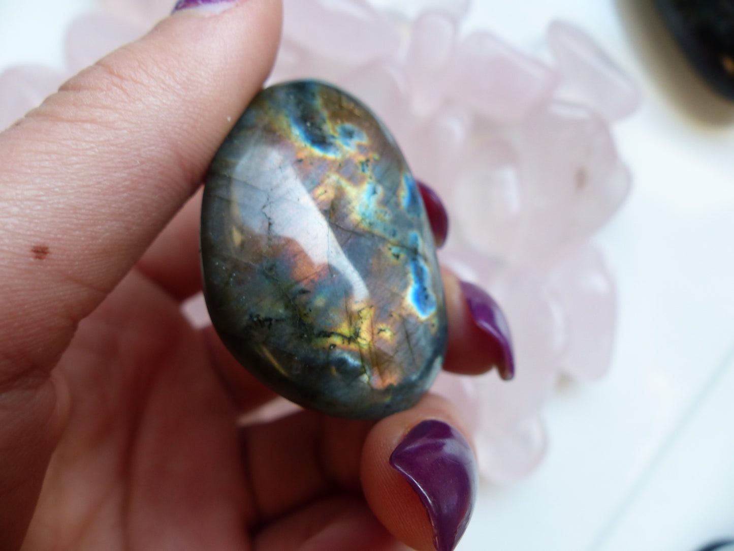 Labradorite Pocket Stone (#18)
