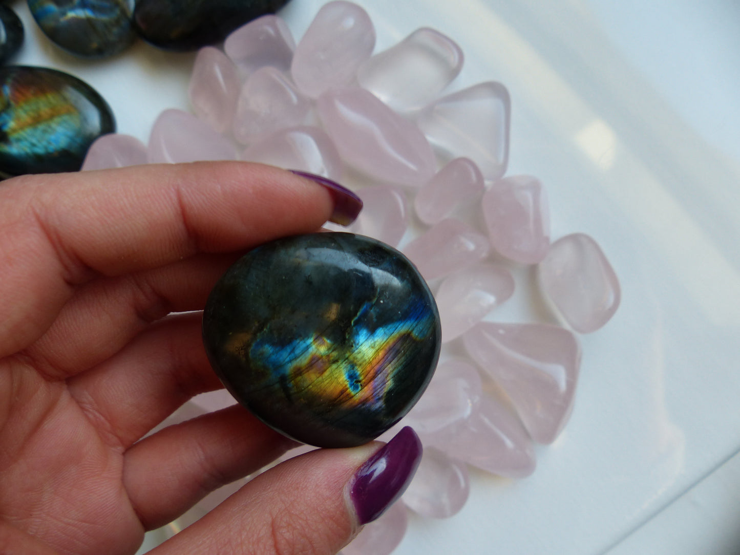 Labradorite Pocket Stone (#100)