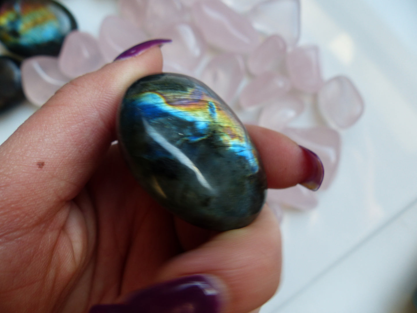 Labradorite Pocket Stone (#100)