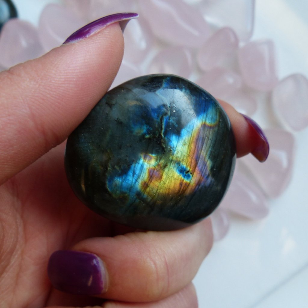 Labradorite Pocket Stone (#100)