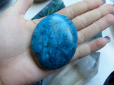 Blue Apatite Palm Stone (#8)