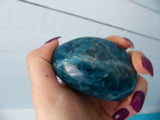 Blue Apatite Palm Stone (#9) - Simply Affinity