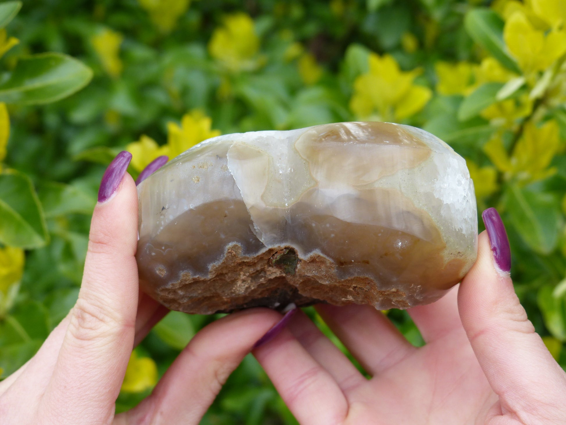 Quartz Geode & Agate Heart (#8) - Simply Affinity