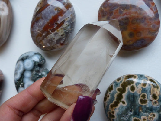 Citrine Point, Natural Citrine (#6) - Simply Affinity