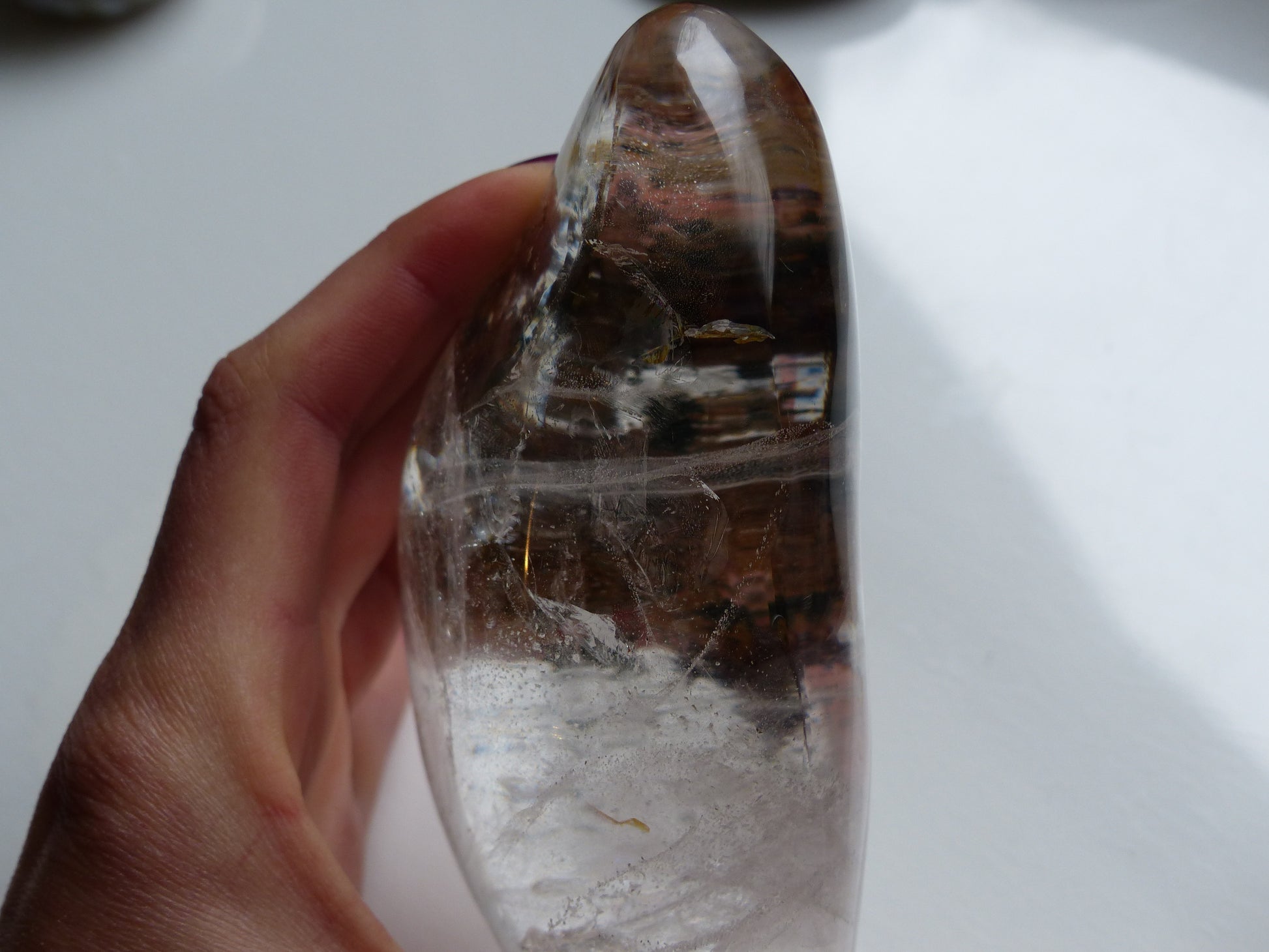 Large Garden Quartz Free Form, Lodolite Free Form - Simply Affinity